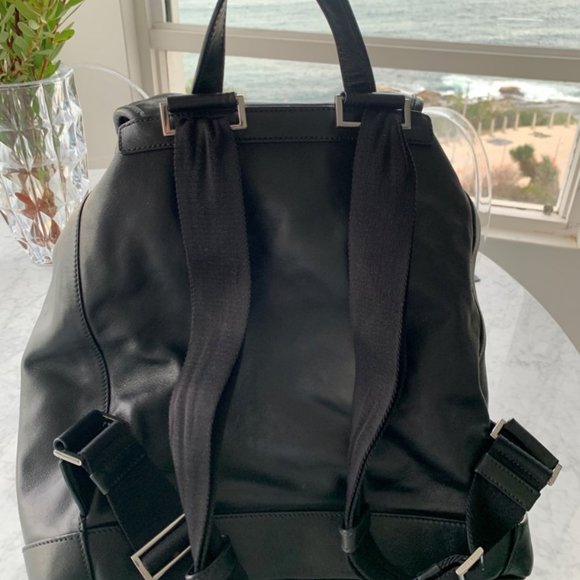 Prada Leather Back Pack main image 5